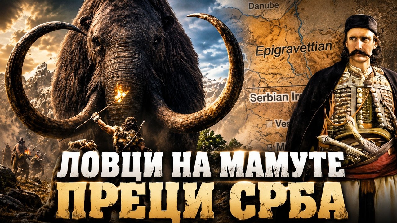 LOVCI na mamute, DIVOVI praistorije - preci SRBA