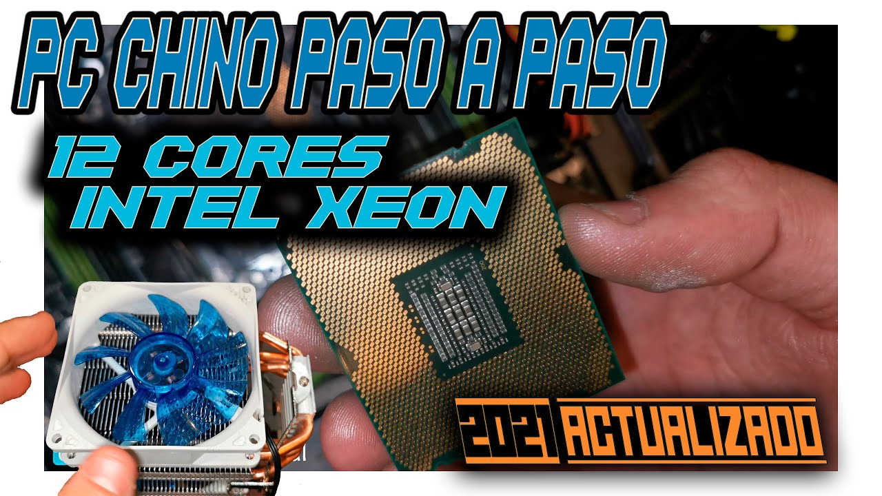 Montar PC CHINO Paso a Paso BARATO 2021 !💻Montando CPU y DISIPADOR Intel XEON E5 2620 (x79)☄️Ep.3