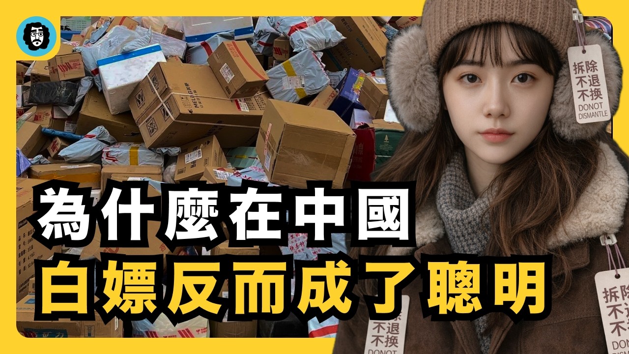 退貨退上熱搜！白嫖為什麼越來越理直氣壯？｜僅退款｜薅羊毛｜吊牌小仙女｜AI造假｜群氓現象｜退貨騙局｜羞耻心缺失｜賽博執法｜網絡判官｜宇文老師