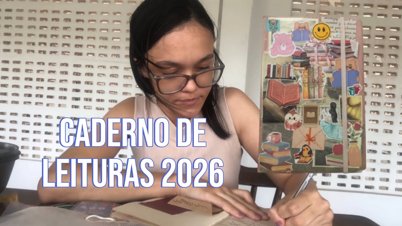 Faça comigo o meu journal de leitura! 