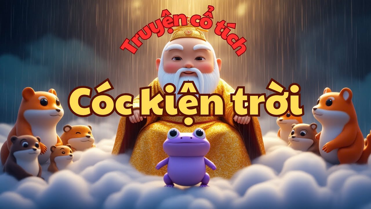 Cóc Kiện Trời | Truyện Cổ Tích Việt Nam | Câu Chuyện Thiếu Nhi Ý Nghĩa