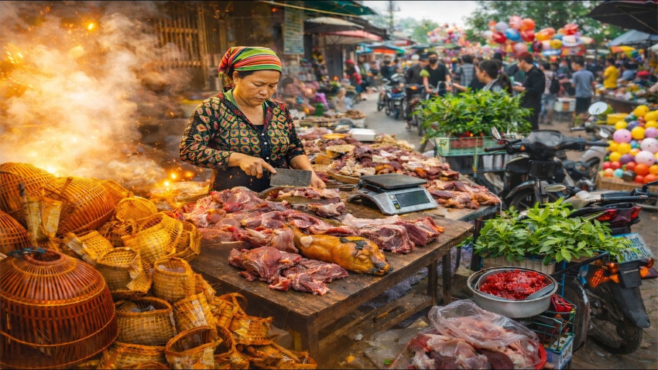 Buying Luck at Vietnam’s Most Unique Festival Market - Phu Giay, Ninh Binh