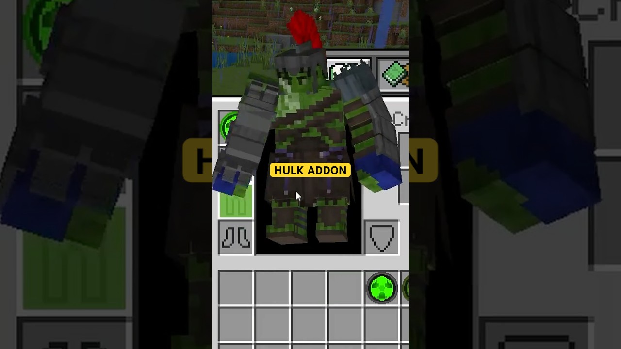 Transform Into The Hulk With This MCPE Addon!