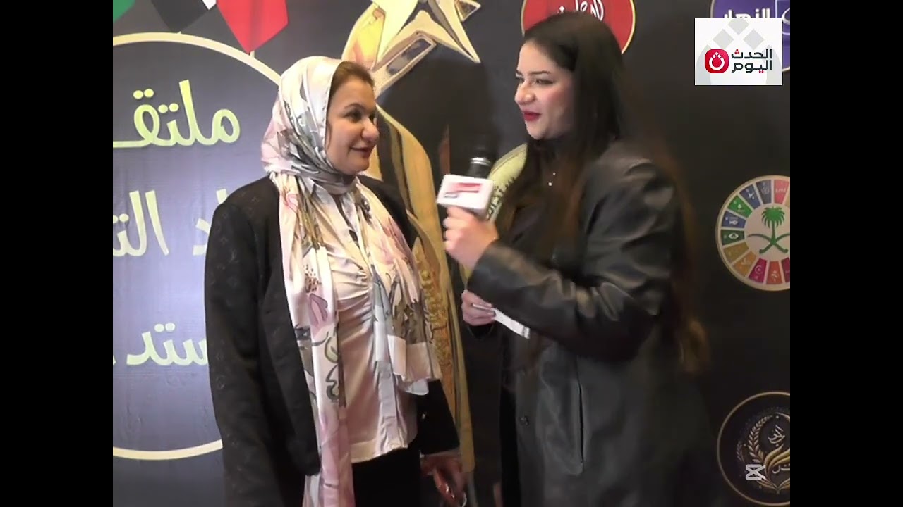 لقاء مع الشيف بيداء أثناء تكريمها برنامج جمال البلد