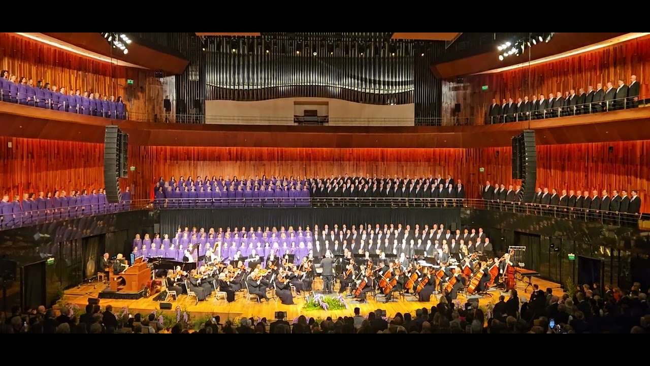Palacio San Martín, el coro del tabernáculo. Aleluya de hendels