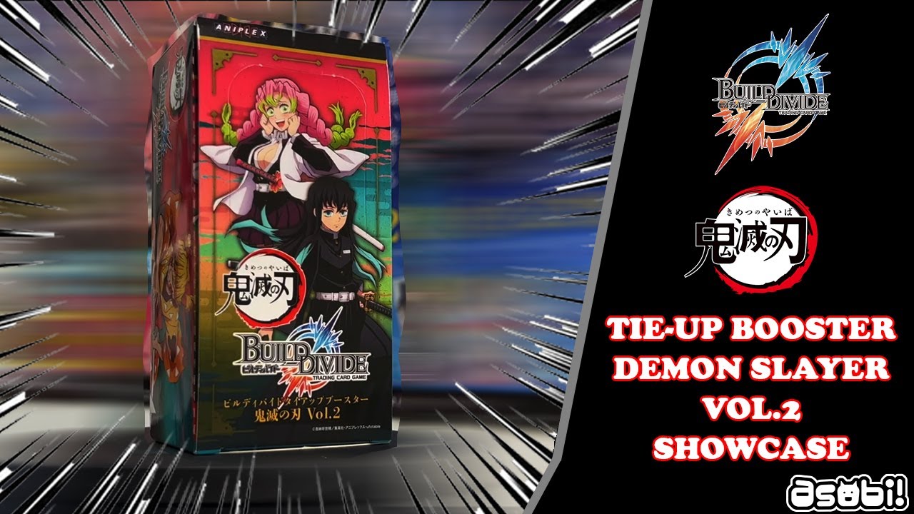 More Hashiras in BUILD DIVIDE TCG! Tie-up Booster Demon Slayer Vol.2 Opening & Showcase!