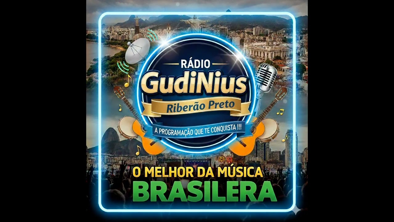 1 HORA COM MÚSICAS AS NACIONAIS DA RÁDIO GUDINIUS Ribeirão Preto.    NACIONAIS #01