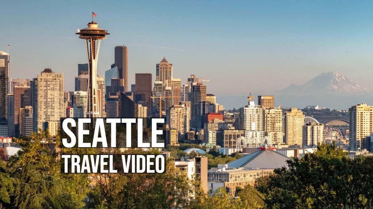 Seattle Travel Film - Washington State Nature and Landscapes 4K Video