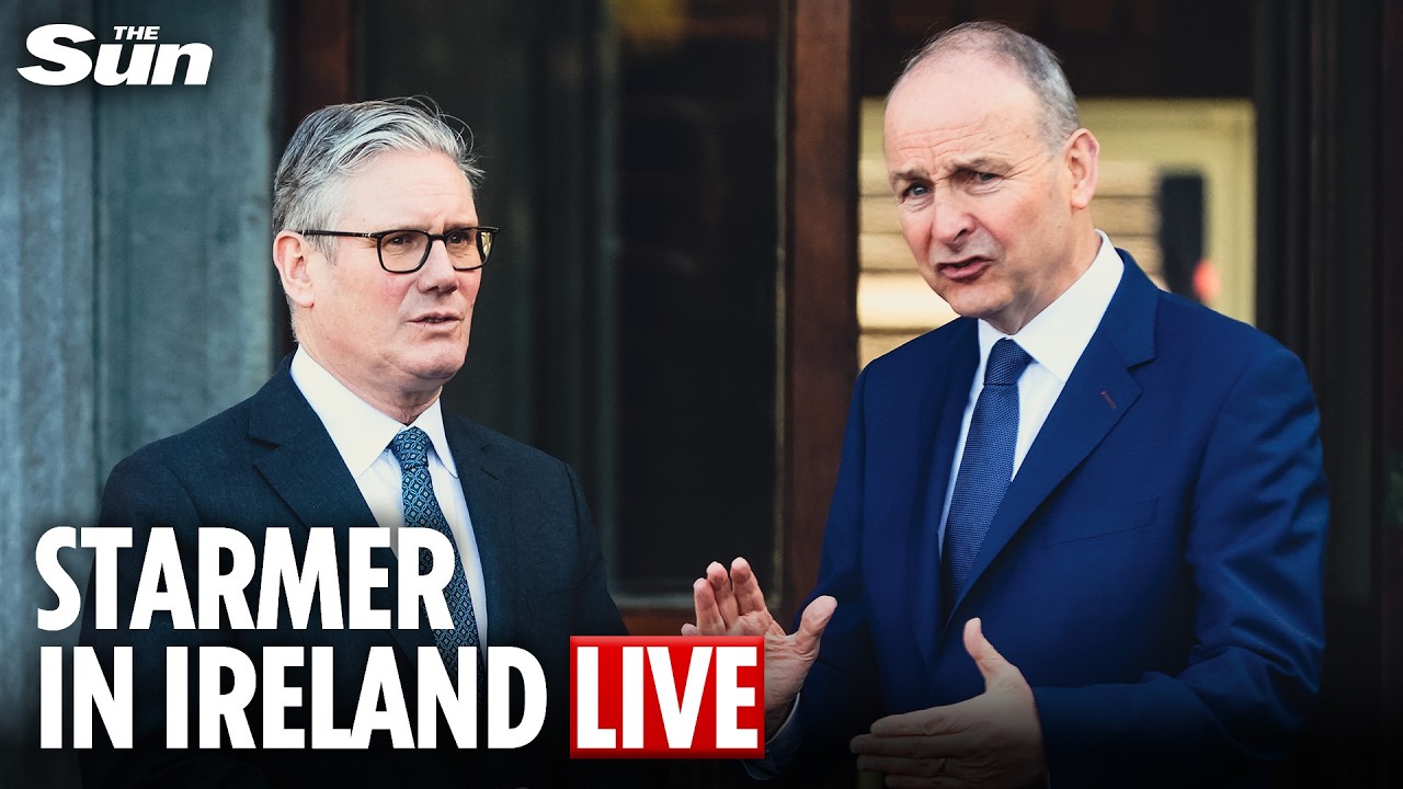 LIVE: Starmer in Cork as Prime Minister pledges new UK-Ireland energy interconnector