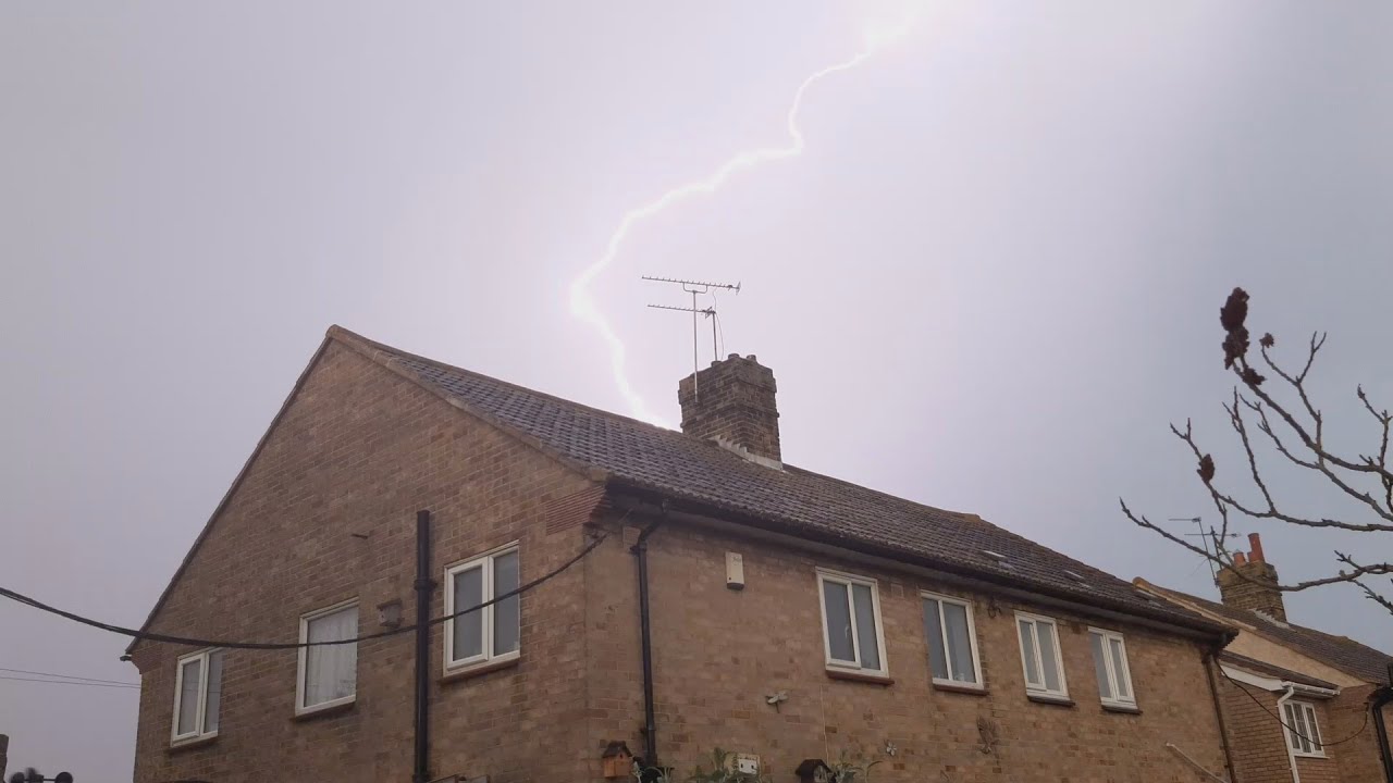 Early Morning Thunderstorm Herne Bay, Kent - 26th June 2020