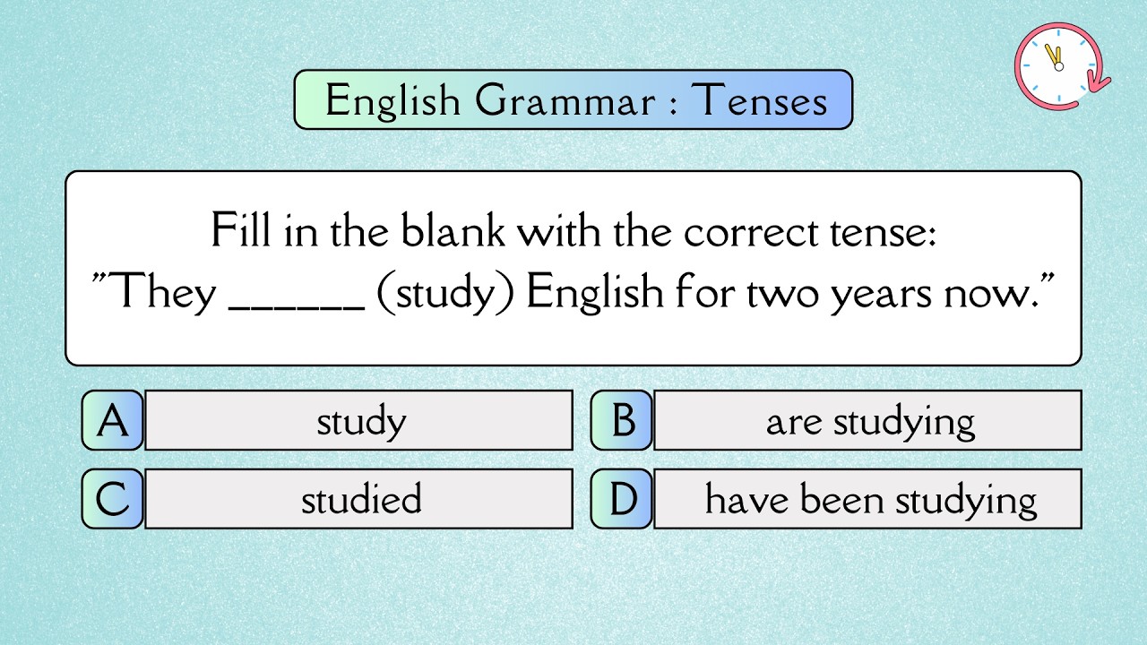 English Mixed Tenses Practice Test 1 | All Competitive & Entry level Exams.