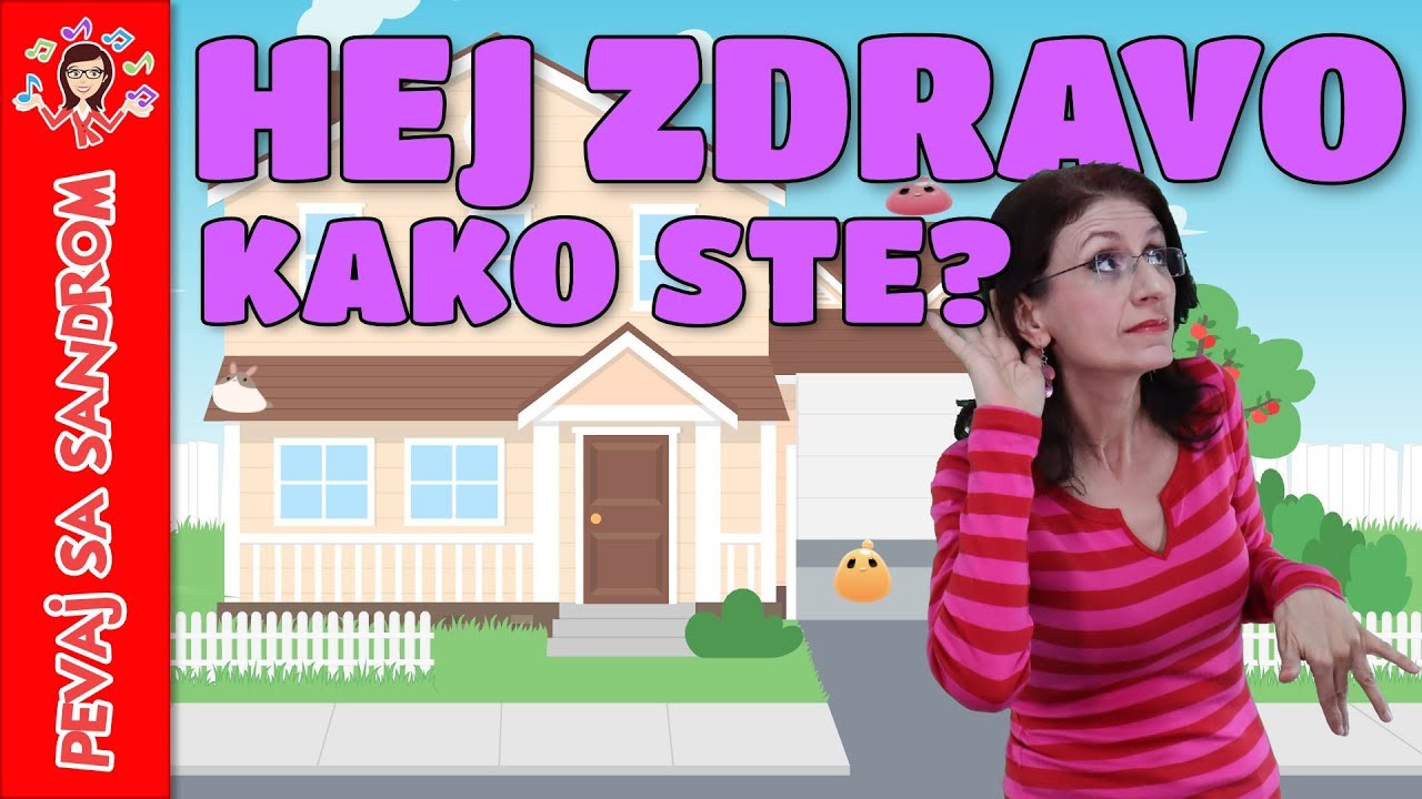 💖 Hej zdravo, kako ste? 💖 Pevaj Sa Sandrom | Dečije pesme | Dečije priče