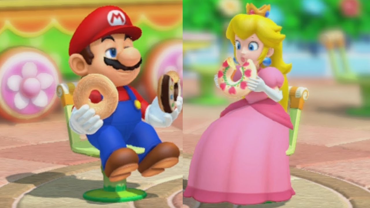Mario Party 10 - Mario vs Peach - Haunted Trail
