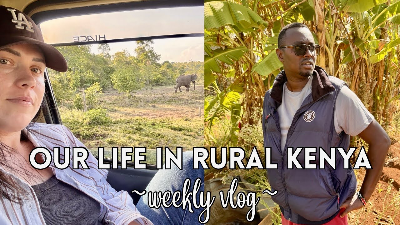 life is busy + beautiful in the village!! 🇰🇪 