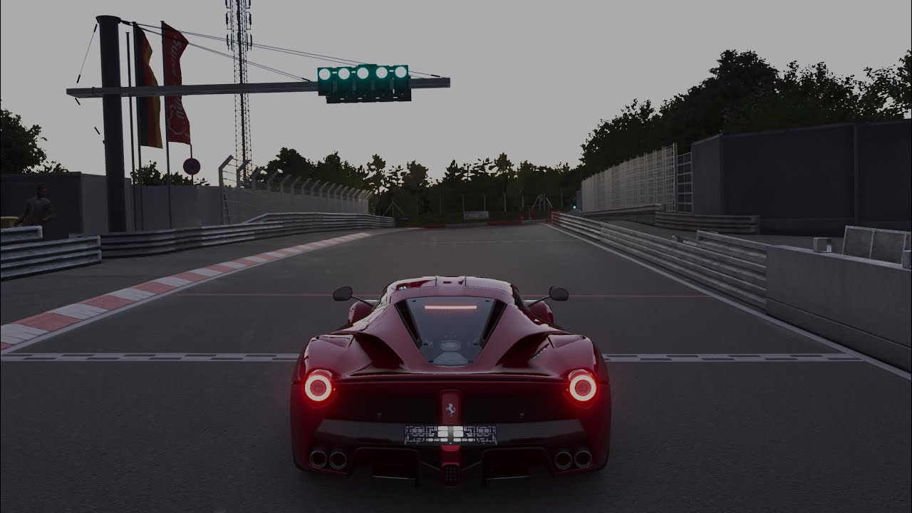 Gran Turismo 7 - Ferrari LaFerrari '13 Gameplay on The Nurburgring.