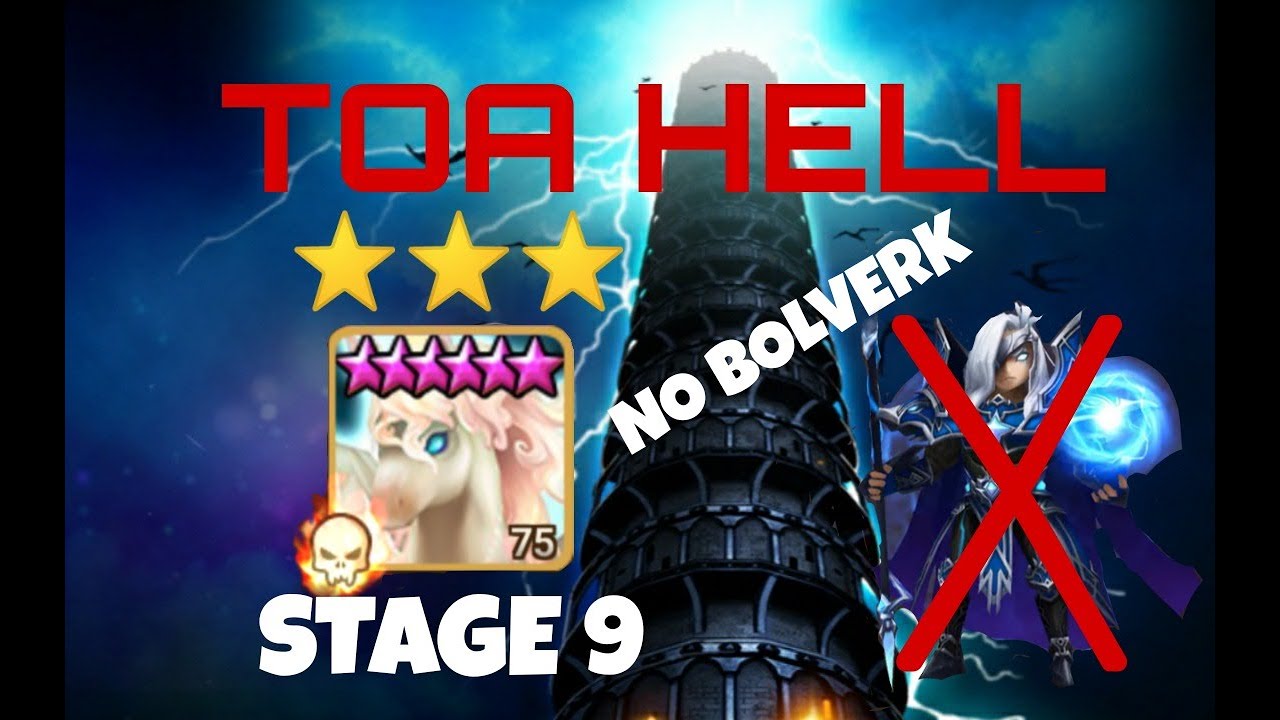 Toa Hell Stage 9 Eleanor -January - Summoners War