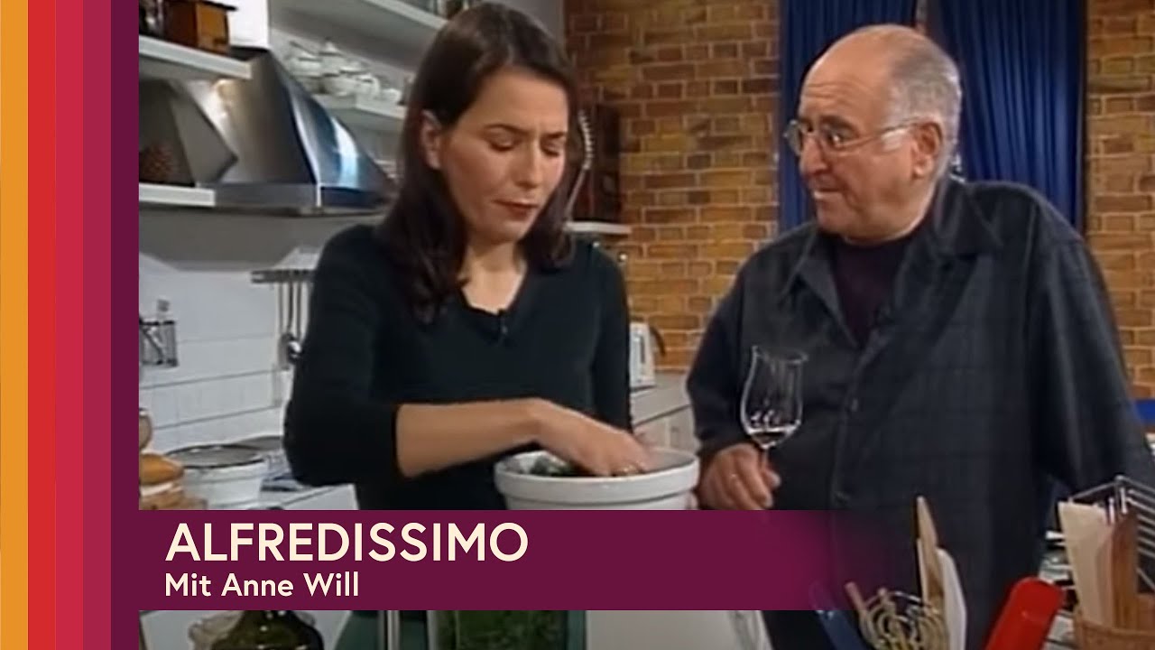 alfredissimo! - Kochen mit Bio und Anne Will (ganze Folge auf Deutsch)