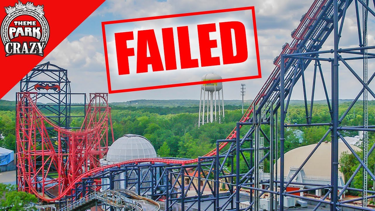 Failed Roller Coasters: Batman & Robin: The Chiller at Six Flags Great Adventure (Ep. 2)