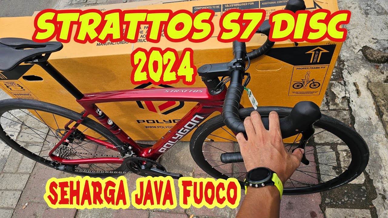ROADBIKE POLYGON STRATTOS S7 DISC 2024 | Review First Impression