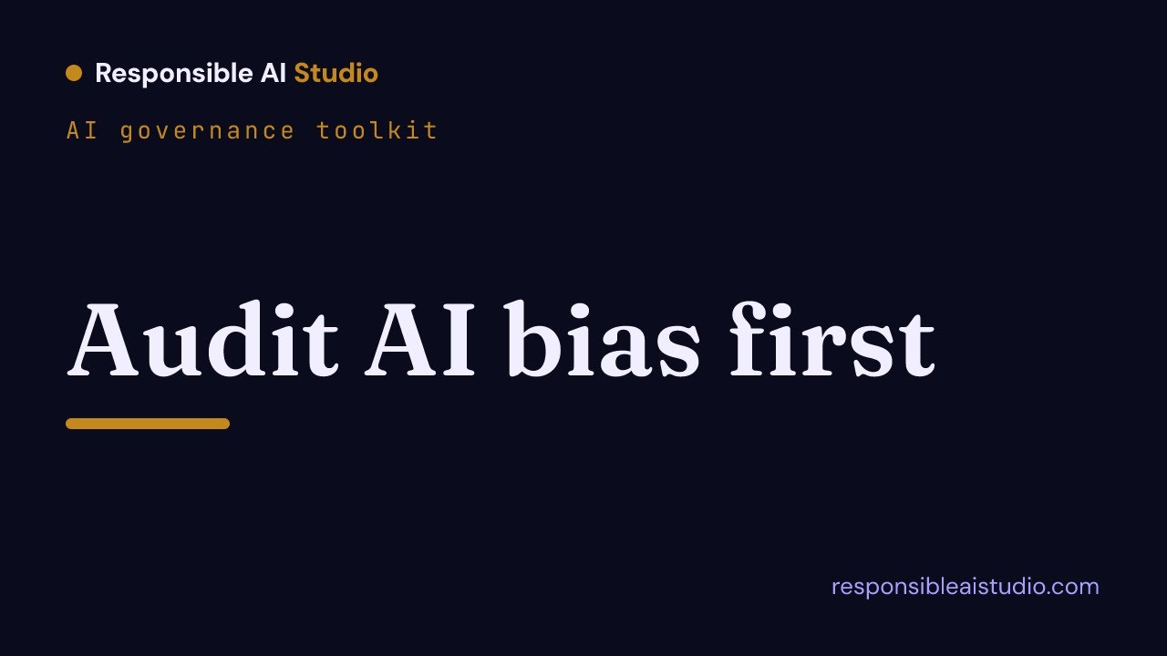 AI governance for energy: bias audit under EU AI Act
