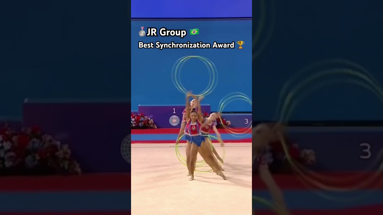 🇧🇷 Brazil Makes History at Junior Worlds! 🥈 First-Ever RG Medal + Best Synchronized Team Award ✨