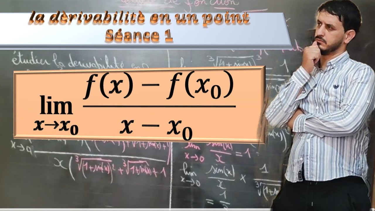 la dérivabilité en un point : partie 1