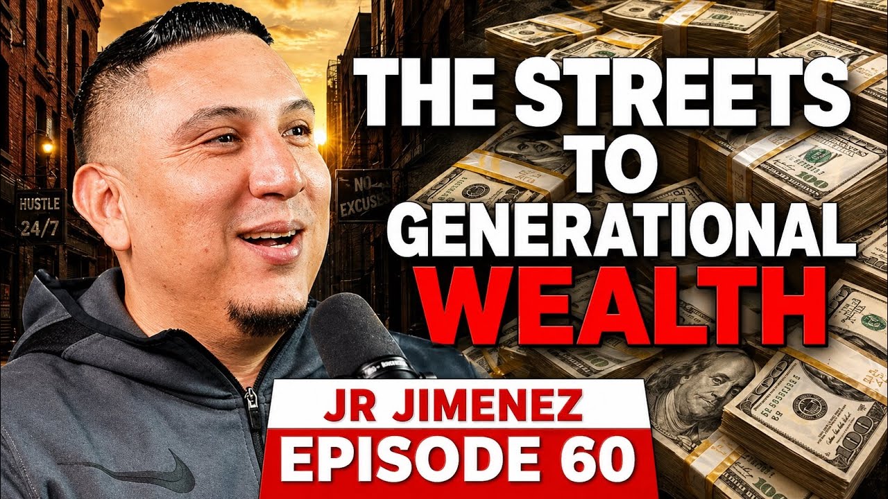 JR Jimenez, host of True Hustle, talks about his upbringing, Real Estate, Success and Mindset!
