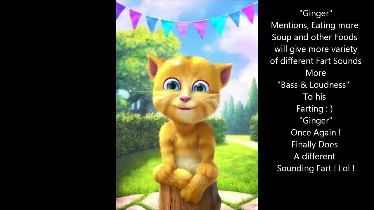 My Talking Ginger 2 Farts and Sings The 