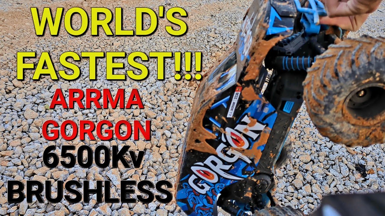 New ARRMA GORGON WORLD'S FASTEST! Brushless, and BEST BUDGET RC EVER!