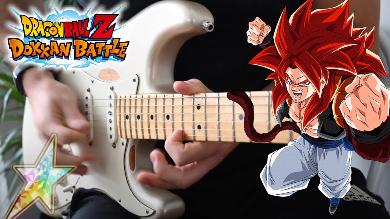 INT Super Saiyan 4 Gogeta OST Guitar Cover - Dokkan Battle -【ギターカバー】 二周目超サイヤ人4ゴジータBGM 【ドッカンバトル】