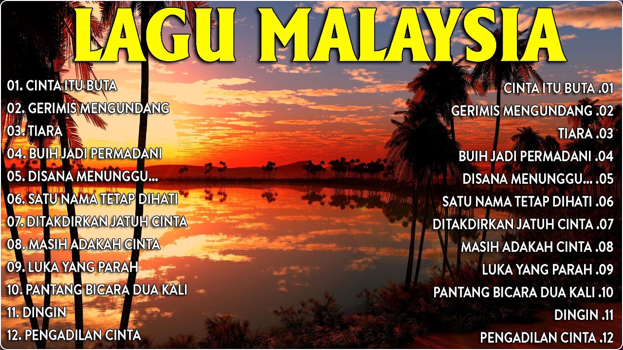 lagu malaysia menyentuh terbaik | lagu slow rock terbaik 90an | koleksi lagu kenangan terpopular😘