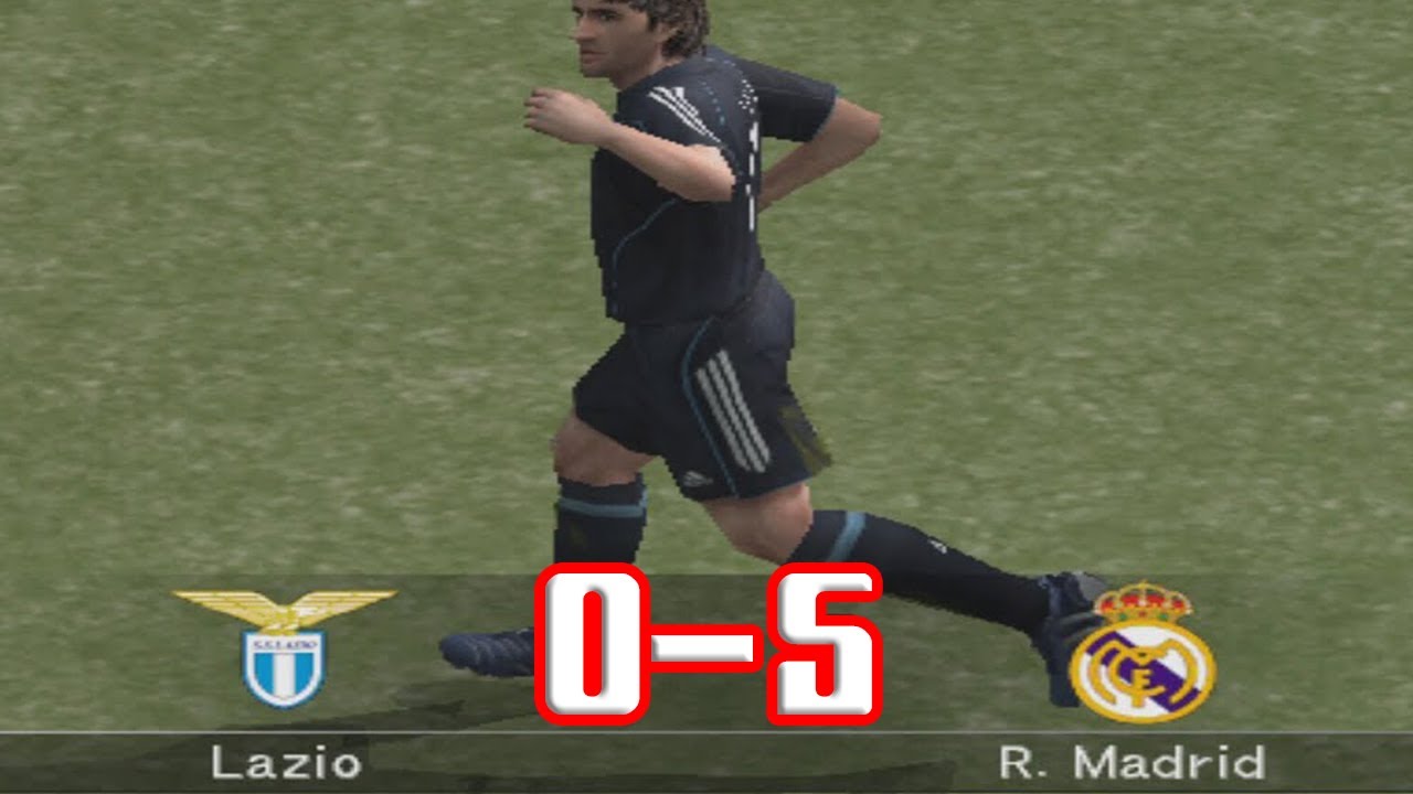 Hack PS2 - Winning Eleven 9, Real Madrid Vs Lazio (D1, F1)