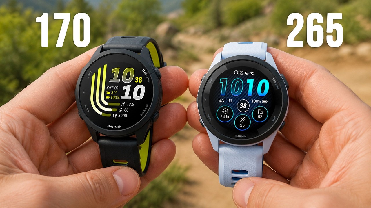 Garmin Forerunner 170 против 265 &mdash; какие смарт-часы выгоднее?