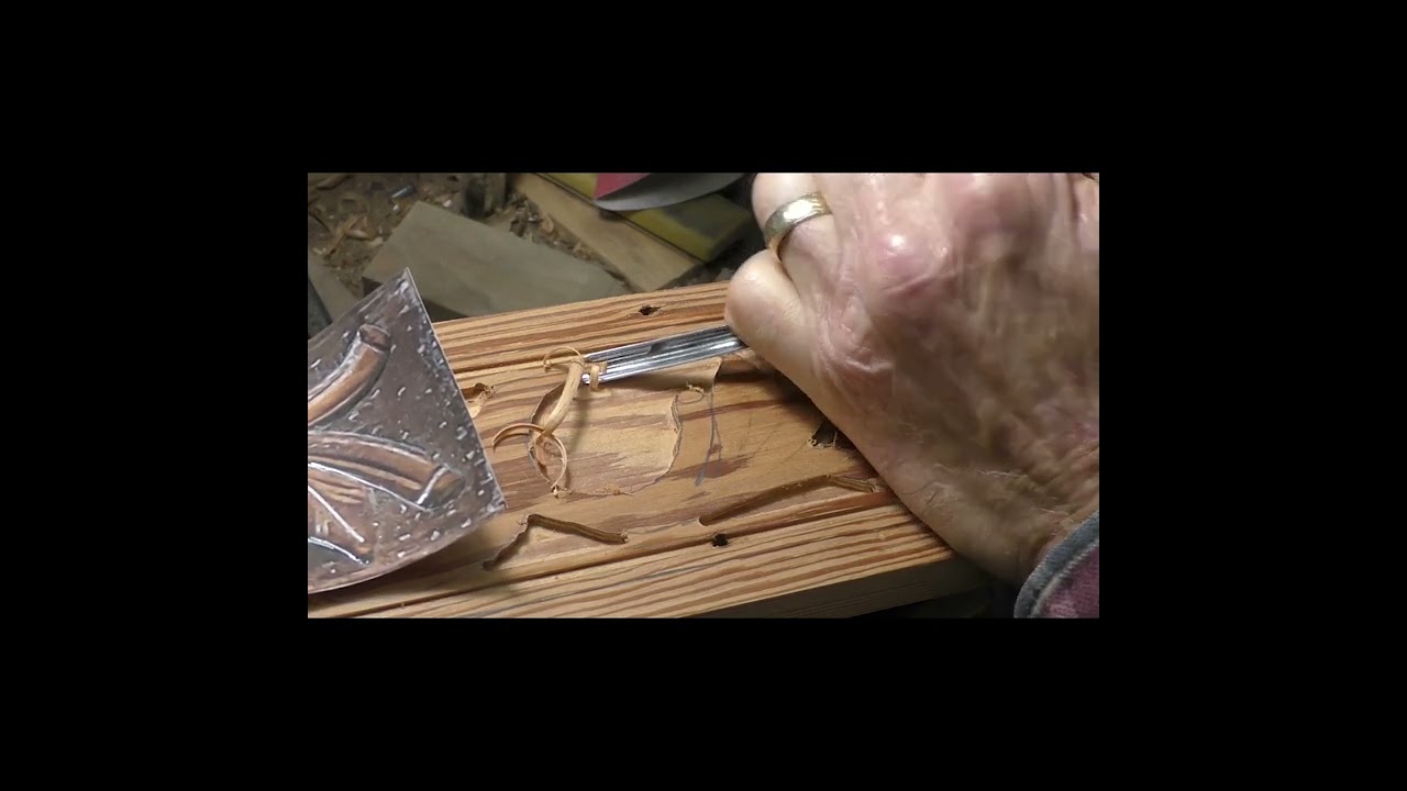 E 009 Reproducing an antique mantel.