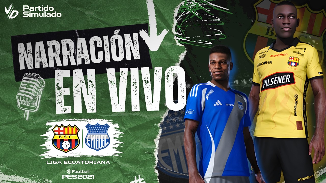 🔴 BARCELONA VS EMELEC EN VIVO / LIGA ECUATORIANA LIGA PRO