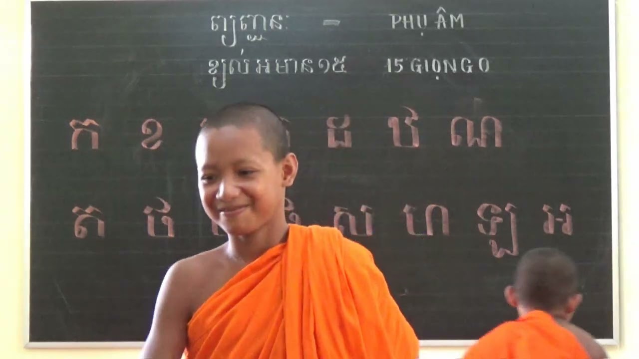 HỌC 15 PHỤ ÂM GIỌNG 0  THẦY DANH BÌNH DẠY TIẾNG KHMER