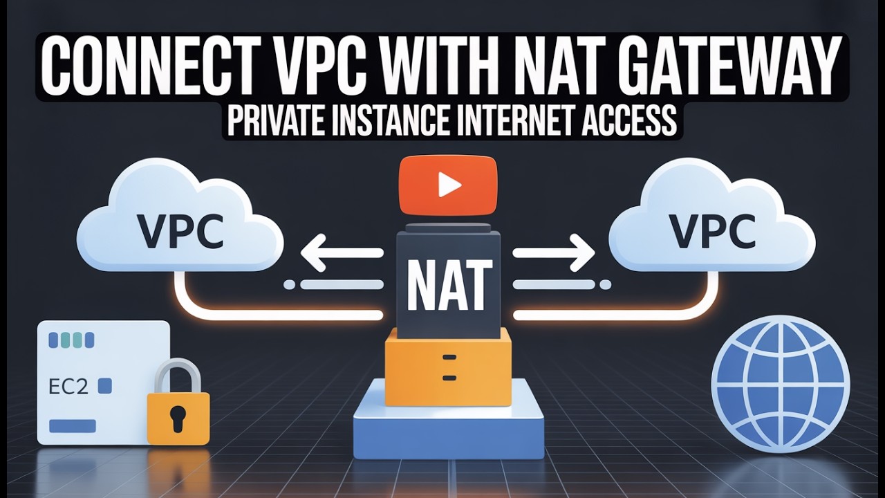 How To Connect Two VPCs with NAT Gateway for Private Instance Internet