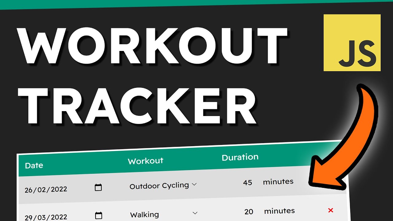 Build a Workout Tracker with JavaScript and Local Storage