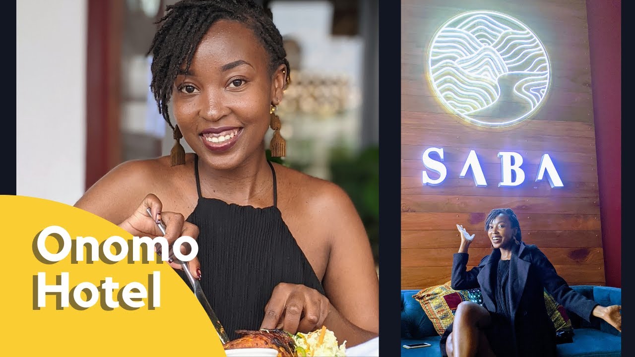Inside one of Kampala's beautiful Hotels - Saba at Onomo Hotel