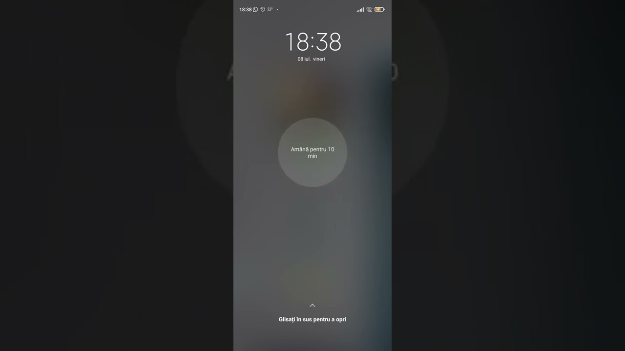 Xiaomi redmi 9 pro alarm
