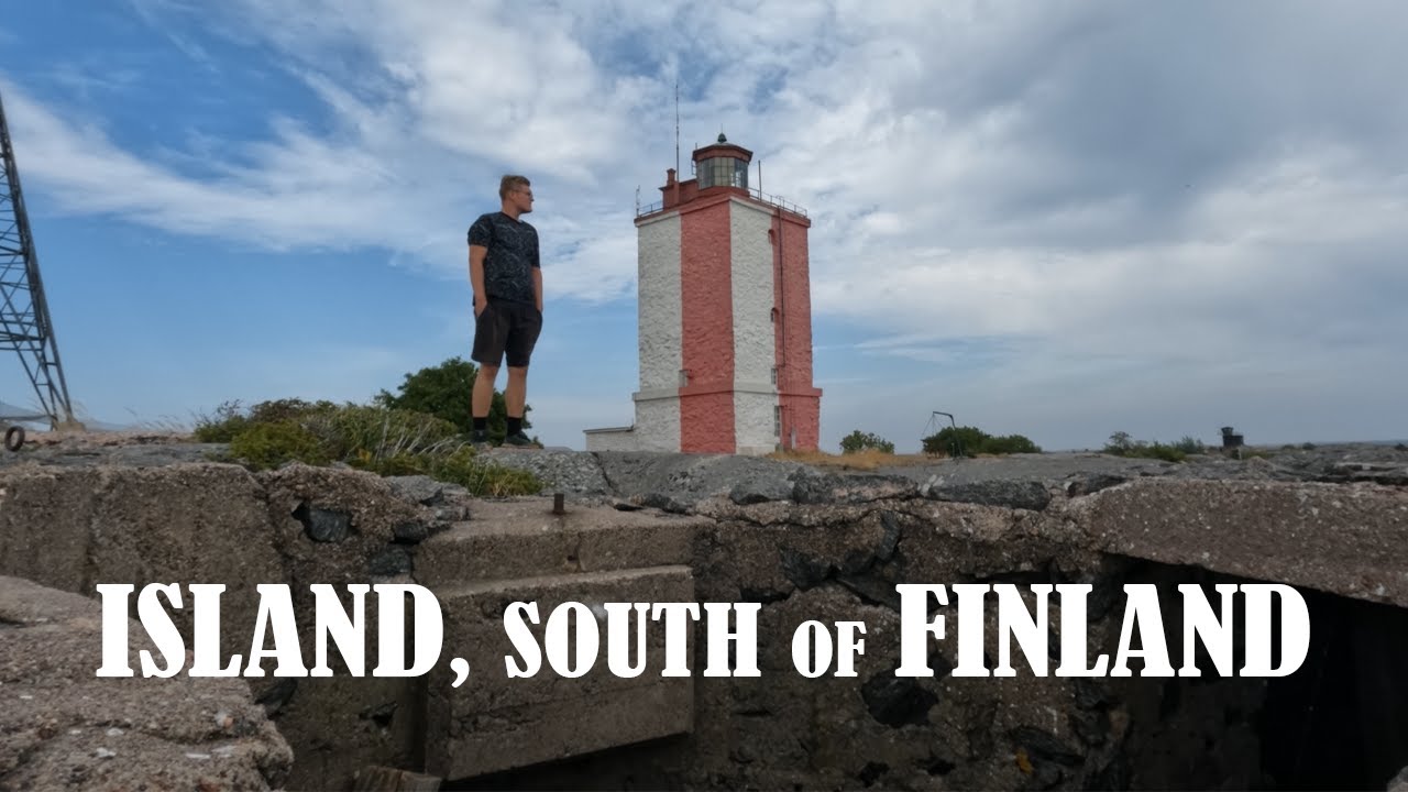 Ut&ouml;! Island far south to sea! Abandoned military structures - Archipelago Trail  Part 4