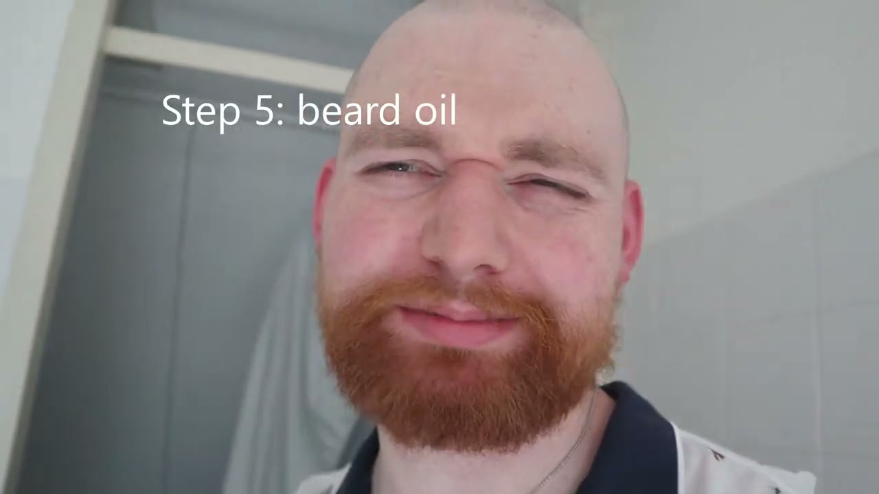 Daily routine for the bearded and or bald