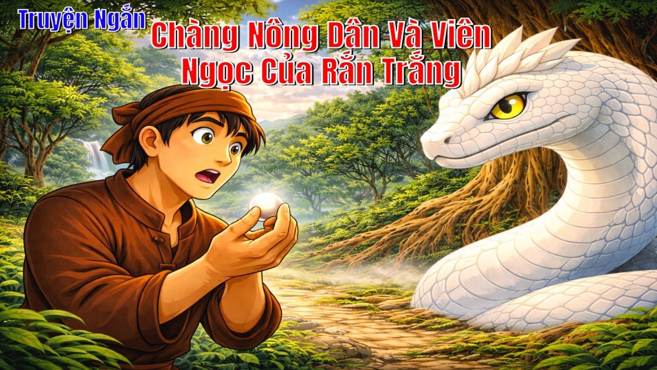 Chàng Nông Dân Và Viên Ngọc Của Rắn Trắng | Truyện Cổ Tích Dân Gian Hay, Thấm