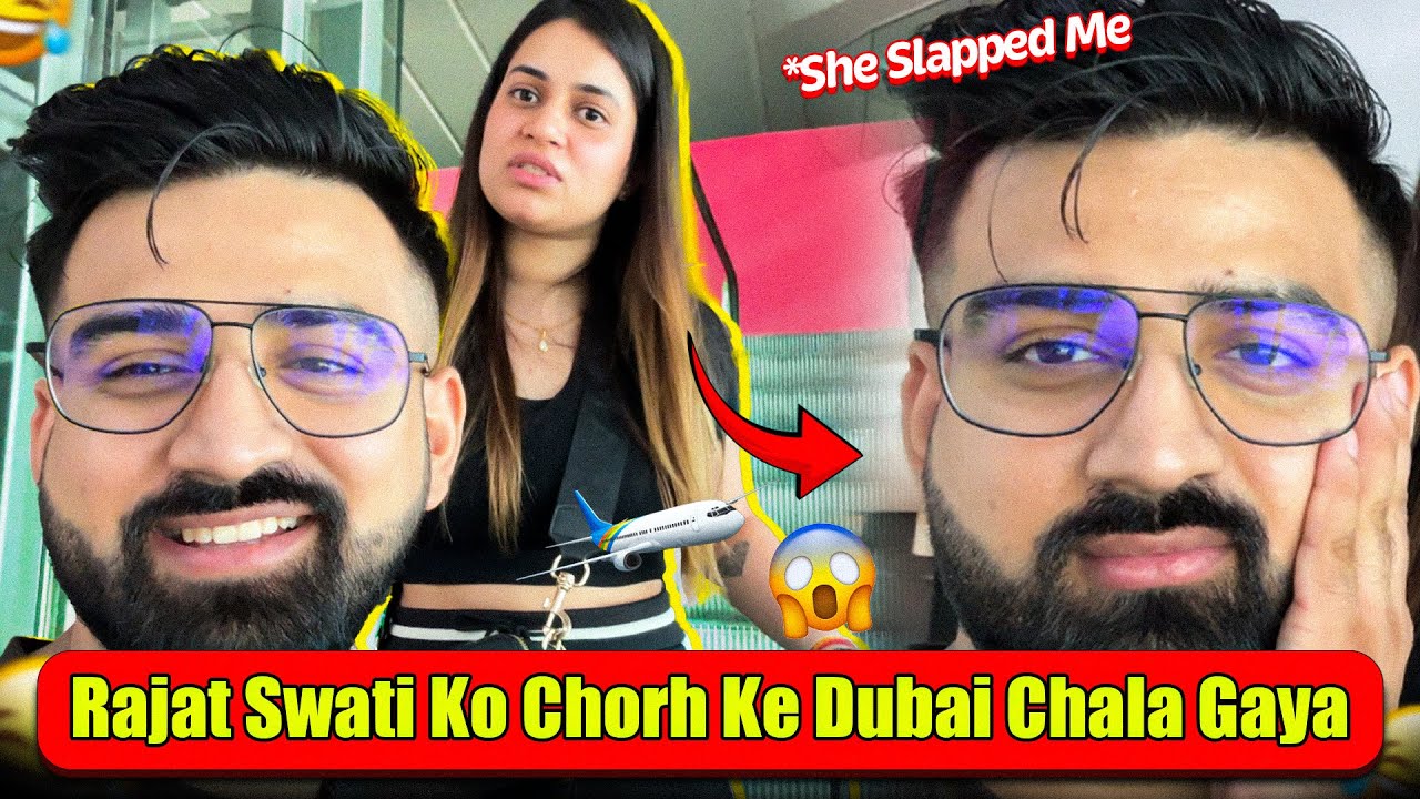 MISSING PRANK ON SWATI 😂 DUBAI CHALA GYA AKELE 😱 PRANK ON GF 🤭 ​⁠RajatSwatiVlogs #prankgonewrong
