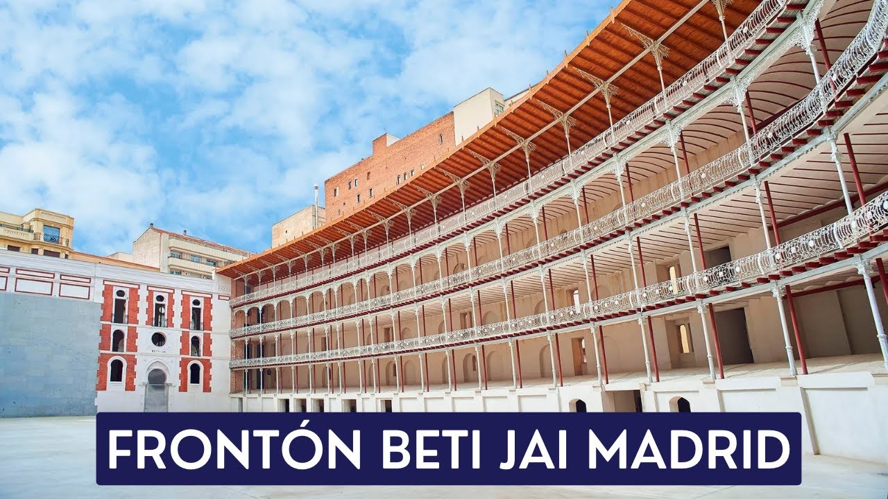 VISITAMOS EL FRONTÓN BETI JAI DE MADRID 