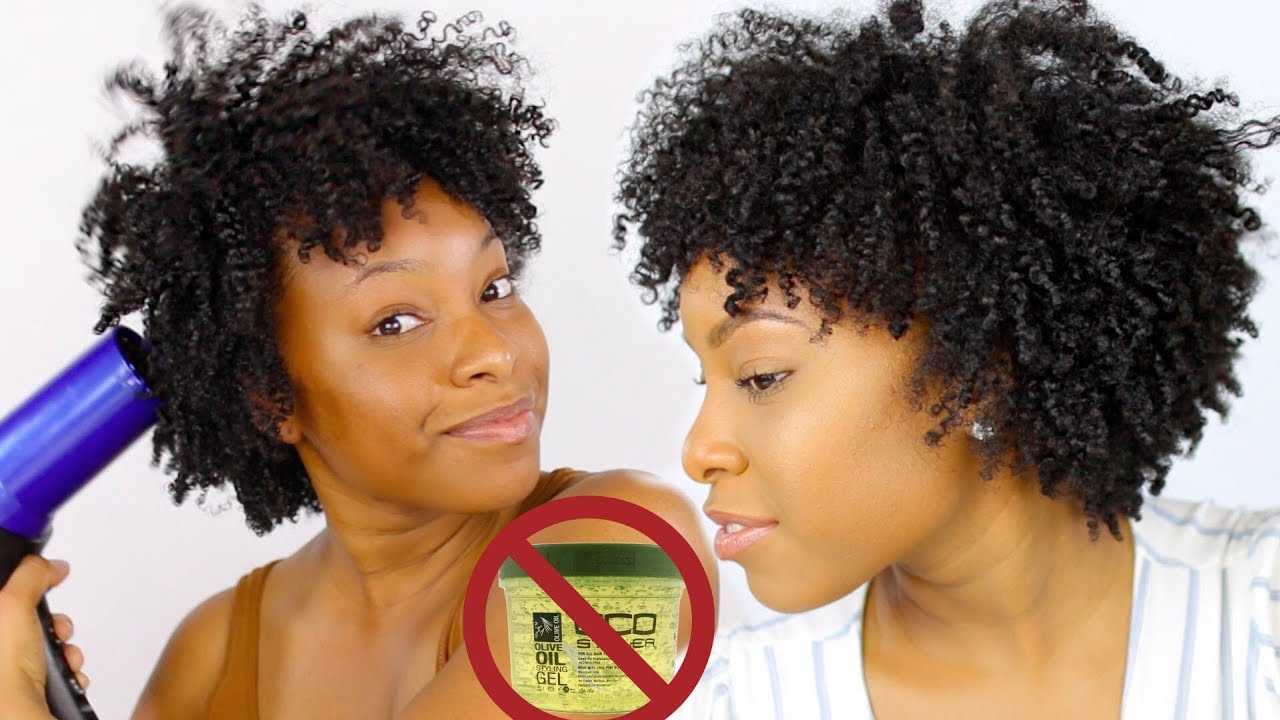 Natural Hair | NO GEL Wash and Go Routine That Works!! (MAX Definition & Volume on Day 1)