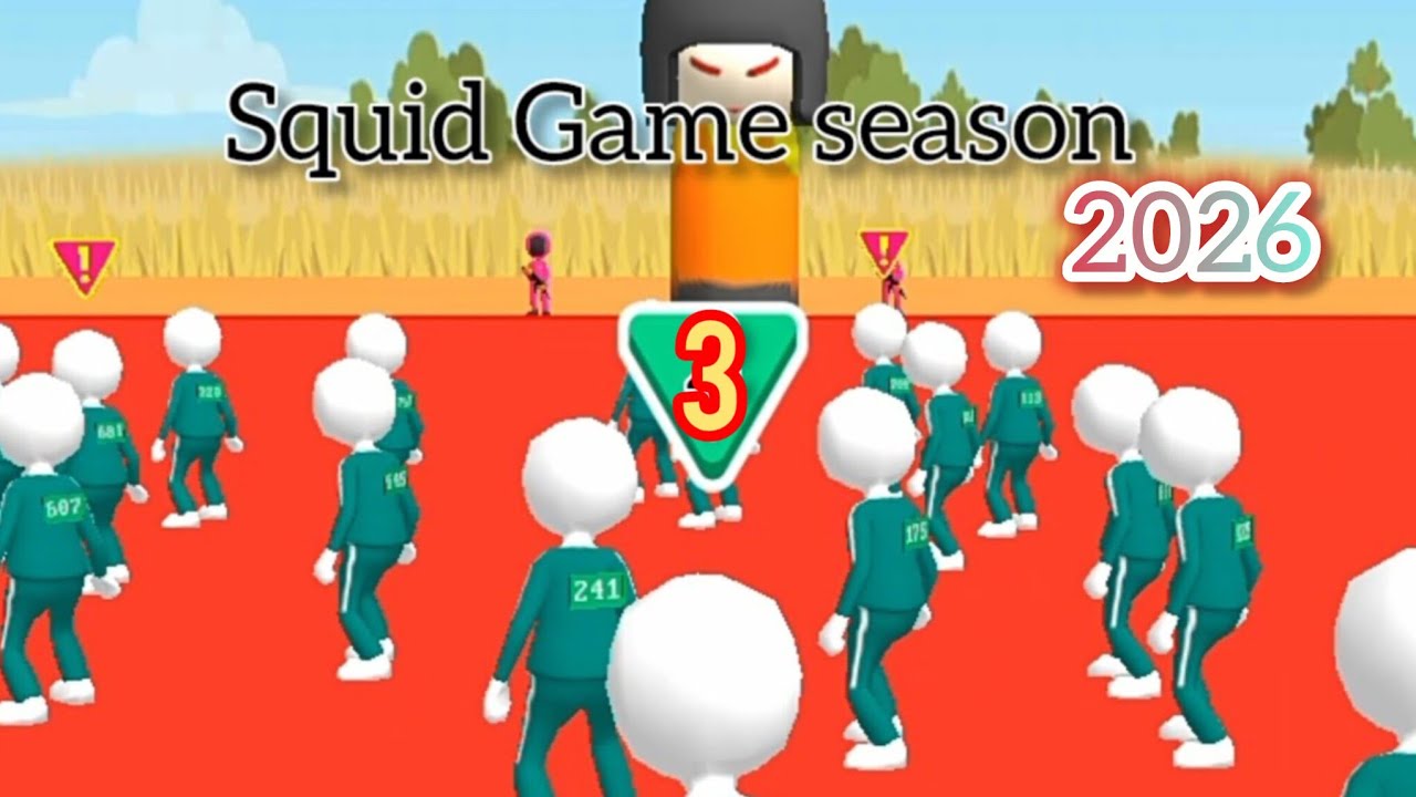 Squid Game season 3 Game 2026 #viralvideo  #squidgame #enjamalgaming 