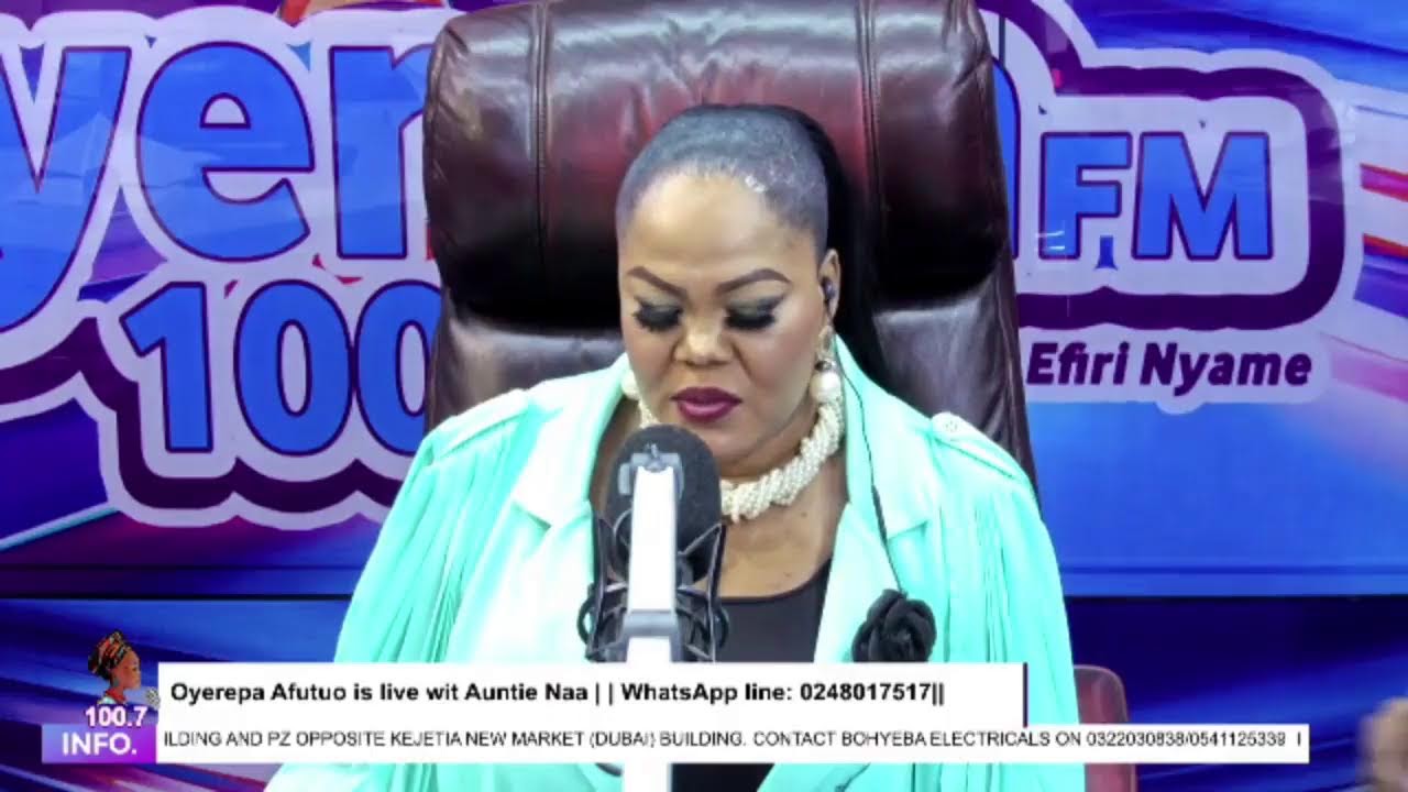 Oyerepa Afutuo is live with Auntie Naa || 24-06-2024 || Whatsapp 0248017517