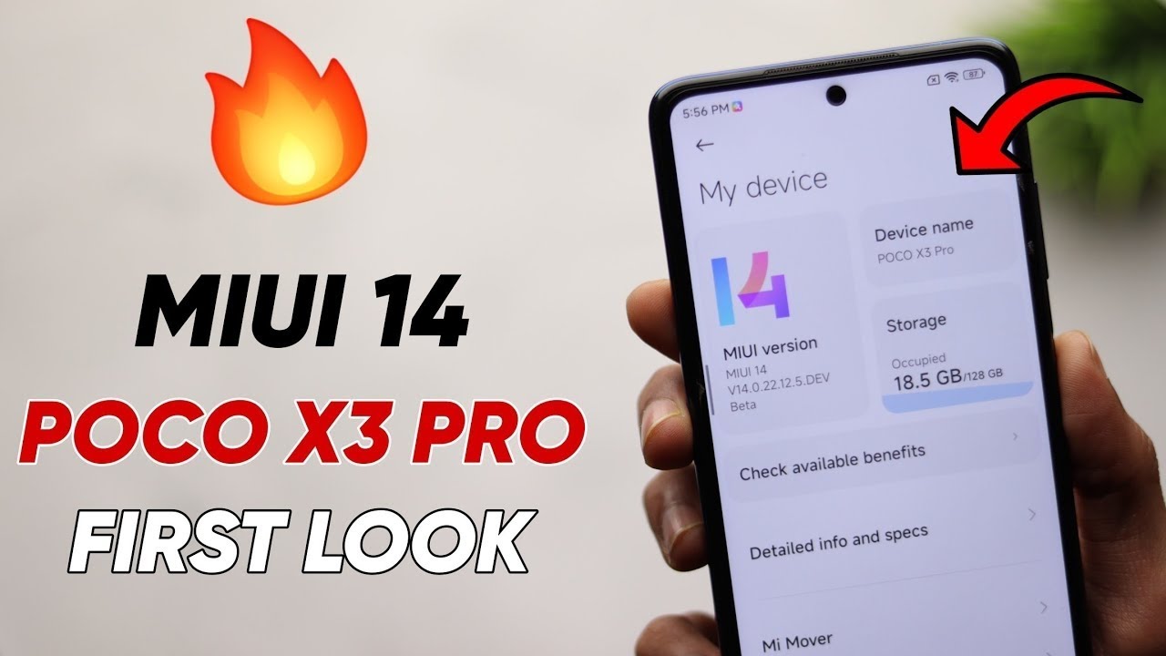poco x3 pro miui 14 update not showing problem solve 100%