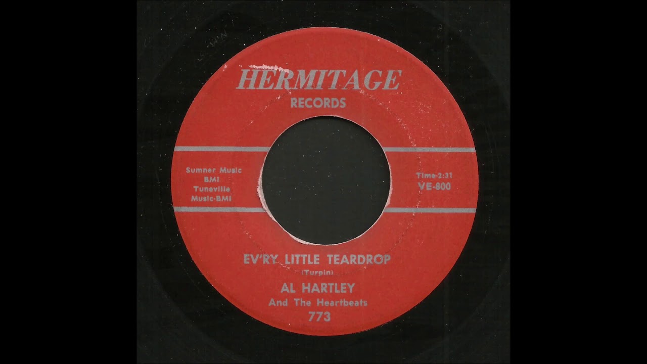 Al Hartley - Ev'ry Little Teardrop - Rockaballad 45
